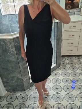 Cache' Contour Collection Classic  Sheath Dress